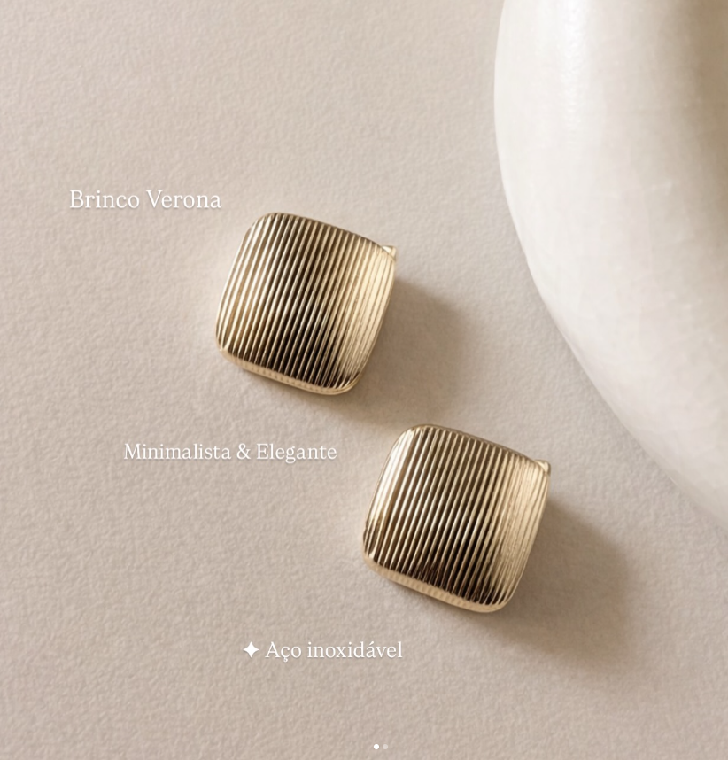 Brinco Verona dourado